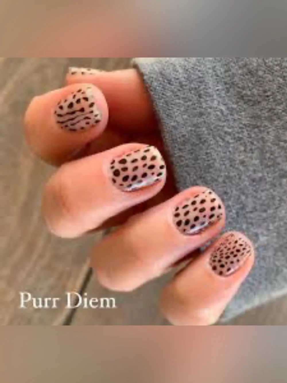 Color Street Nail Polish Strips Purr Diem